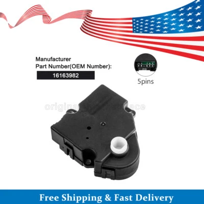 Atuador de porta de mistura de ar aquecedor 604-106 para GMC Sierra Chevy Silverado 1500 2500 - Imagem 1 de 4