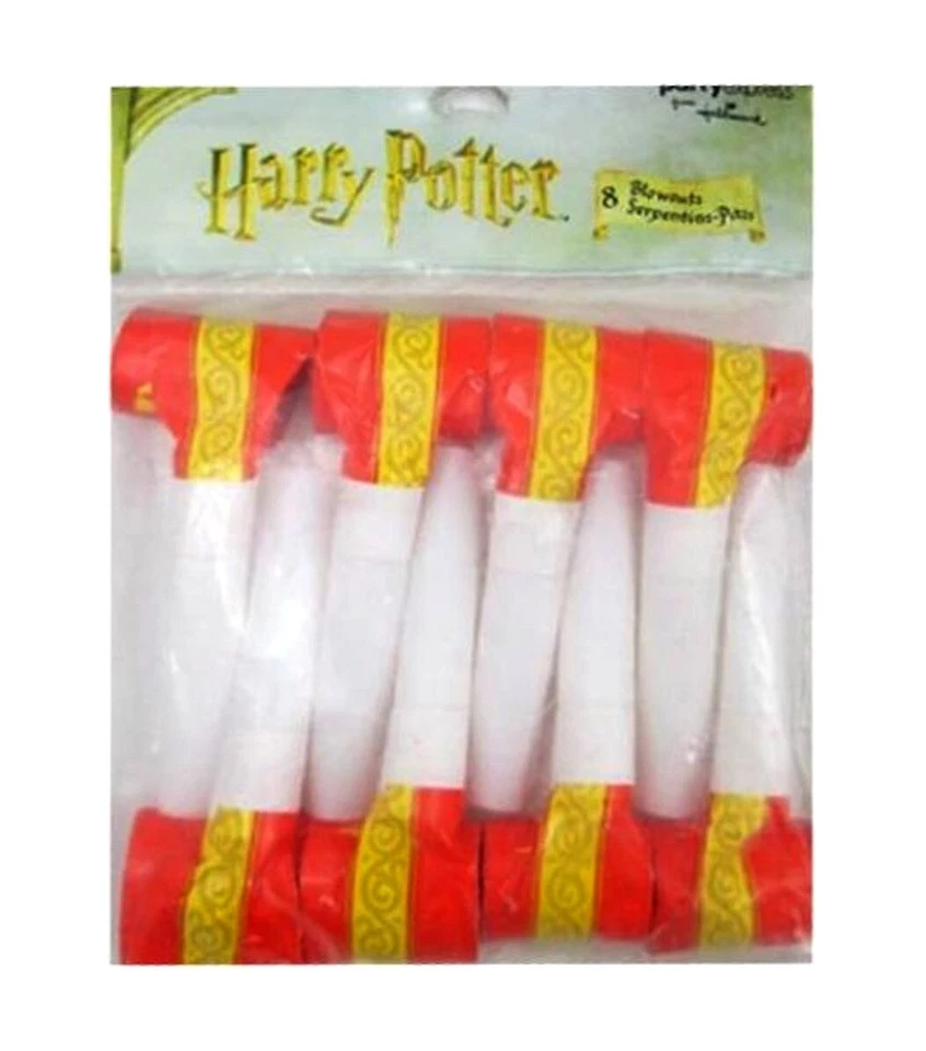 NUEVO Harry Potter Fiesta Explosiones Decoración Cumpleaños Favores 8 Pack DE COLECCIÓN RARO Foto 1 de 1