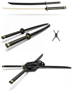 Nuevas espadas Deadpool Katana dobles con funda trasera - Imagen 1 de 7