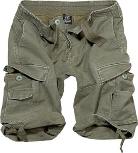 Brandit Vintage Shorts in Olive - Picture 1 of 33