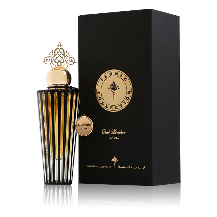 IBRAHIM AL QURASHI Iconic Oud Leather by Ibraheem Al Qurashi 75ml Spray - New in Box Fast Shipping