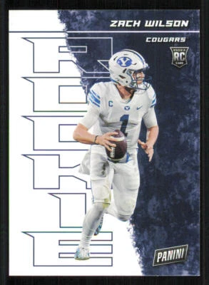 2021 Panini Player of the Day #77 Zach Wilson - Image 1 of 2