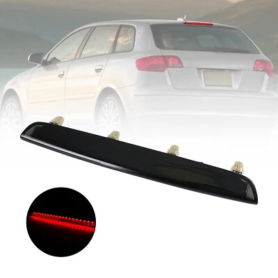 LED Smoke Lens 3RD Third Brake Stop Light For Audi A3 S3 RS3 Sportback 2004-2012 - Image 1 of 4