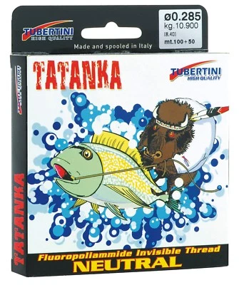 Tubertini Tatanka 150m Forellenschnur Fishing Tackle Max verschiedene Stärken
