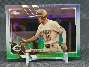 Topps 2021 cromo refractor sepia #185 Nick Senzel Cincinnati Reds - Imagen 1 de 1