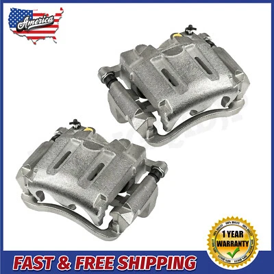 Pinza de freno de disco con soporte 2 pares para Ford F-250 F-350 Super Duty 2005-2012 Foto 1 de 4