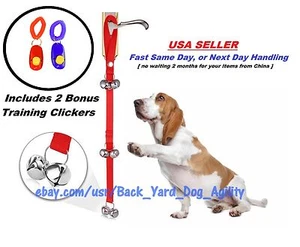 Red Doggy Türklingeln, + 2 Bonus Obedience Clicker, Haustraining - Bild 1 von 5