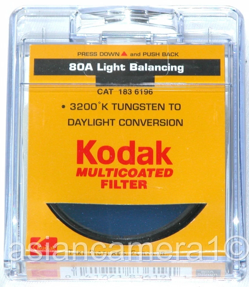 49mm 80A Blue Lens Filter Multi-Coated MC 80-A Cooling Japan Kodak Color Correct - Image 1 of 1