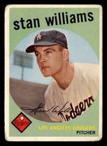 1959 Topps STAN WILLIAMS #53 GD Los Angeles Dodgers - Picture 1 of 2