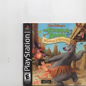 Disney Jungle Book Rhythm Groovin PS1 MANUAL ONLY NTSC-U/C Authentic NO TRACKING - Picture 1 of 1
