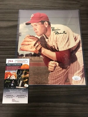 Robin Roberts 8x10 Signed Photograph JSA Certified Philadelphia Phillies HOF! - Image 1 of 4