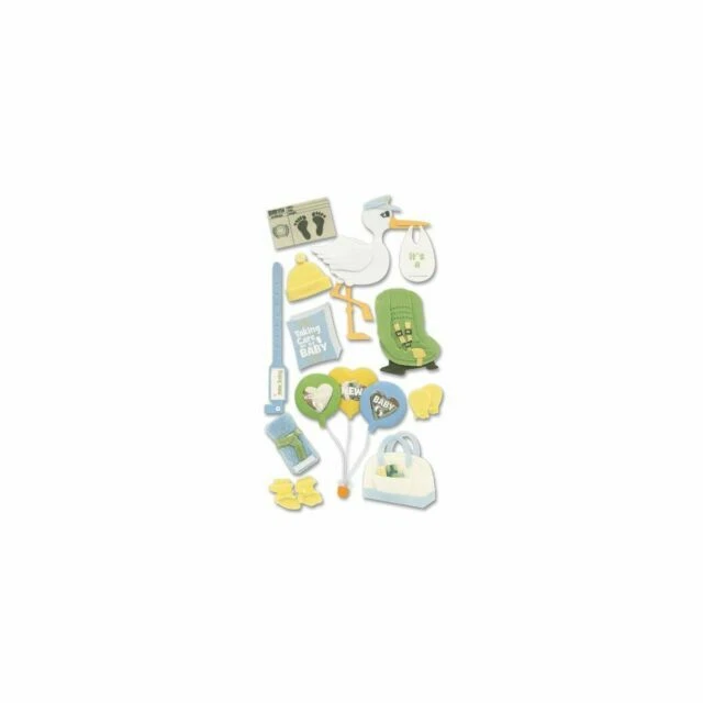 Jolee's Boutique Bringing Baby Home 3d Dimensional Stickers Cute