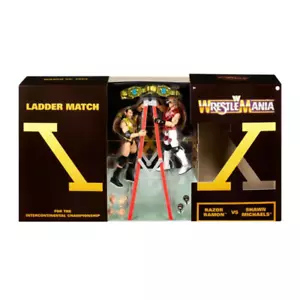 Razor Ramon Vs Shawn Michaels - WWE Elite WrestleMania X Ladder Match Exclusive - Bild 1 von 2
