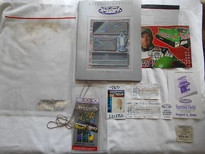 BRICKYARD 400 TOWER SUITE TICKET-AUG 5,2000-DALE EARNHARDT-& SOUVENIR BK - Picture 1 of 5