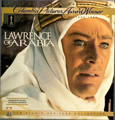 Lawrence Of Arabia (1962) Peter O’Toole Laser Disc - Image 1 of 2