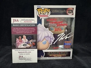 Kaiji Tang Signed Satoru Gojo Jujutsu Kaisen Funko #1137 Chalice JSA COA - Picture 1 of 13