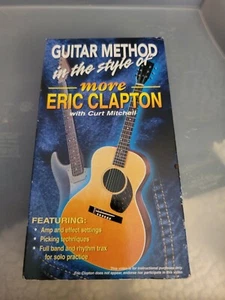 Guitar Method in the Style of More Eric Clapton (VHS) - Picture 1 of 3