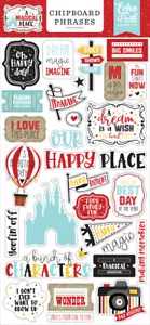 Papel Echo Park A MAGICAL PLACE 6x13 Hoja de Frases de Aglomerado - Imagen 1 de 1