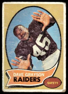 1970 Topps #31 Dave Grayson Oakland Raiders - Picture 1 of 2