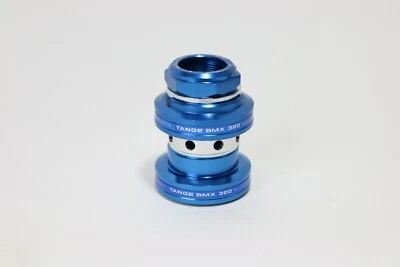 TANGE SEKAI Tange MX 320 headsets Blue Anodized 1" threaded old school BMX NIB