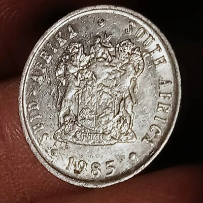 1985+1985 5 cents SOUTH AFRICA RARE..FOR COLLECTOR - Image 1 of 4