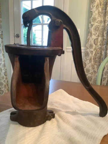 Antique Cast Iron Water Pump Wayne No.2 Agl Works Inc Goldsboro NC Cover