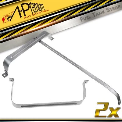 Correa de tanque de combustible 2 piezas para Chrysler Town & Country 2001-2007 Dodge Grand Caravan Foto 1 de 4