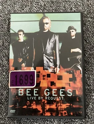 BEE GEES - LIVE BY REQUEST - REG 2 PAL DVD WITH BOOKLET - Image 1 of 2
