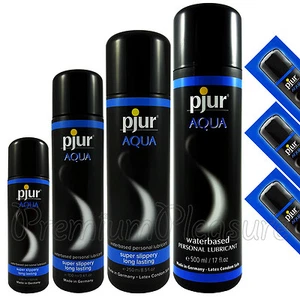 pjur AQUA lubricant * Water based premium personal lube bodyglide * Massage - Picture 1 of 6