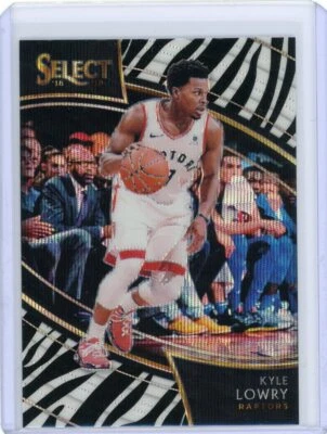 2018-19 Panini Select Basketball Courtside Zebra Prizm #292 Kyle Lowry - Image 1 of 2