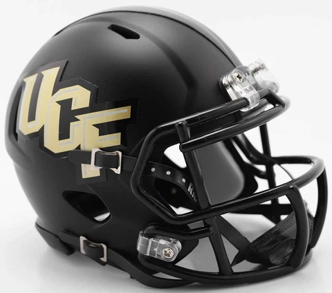 Central Florida Knights Black Mini Speed Replica Helmet [NEW] NCAA Office Desk Cover