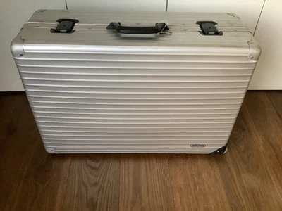 Großer RIMOWA oldschool Koffer Alu mit Rollen timeless lifetime suitcase - Bild 1 von 4