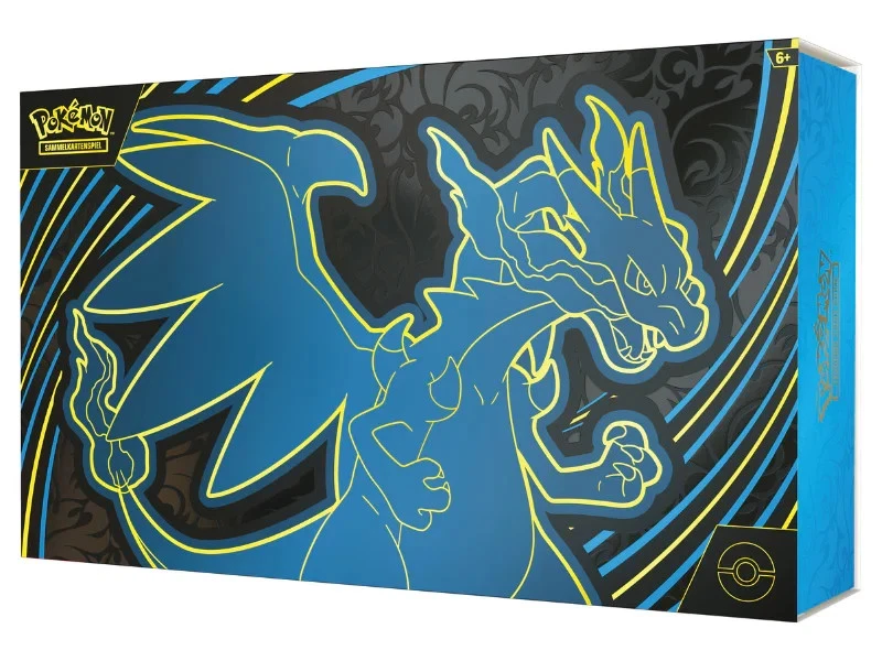 Pokémon Mega Glurak X ex Ultra Premium Kollektion - NEU & OVP (Deutsch) UPC - Bild 1 von 1