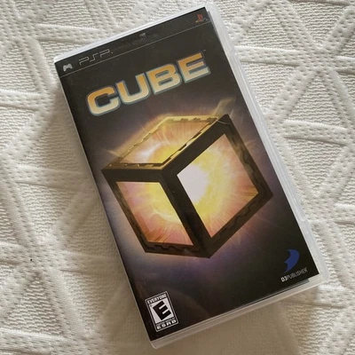 Cube (Sony PSP, Playstation Portable) CIB with Manual Video Game Tested  - Image 1 of 3
