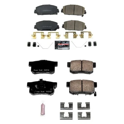 For Acura RDX 13 Brake Pad Set Z23 Evolution Sport Performance Carbon-Fiber Foto 1 de 4