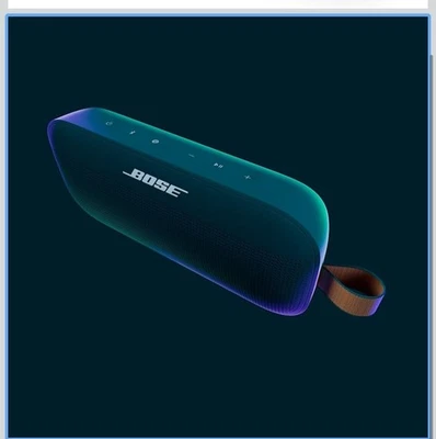 Bose - SoundLink Flex (2nd Gen) Portable Bluetooth Speaker with Waterproof -Blue - Image 1 of 3