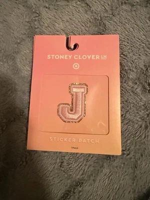 Stoney Clover Sticker Patch Letter J - Image 1 of 2
