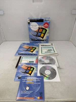 Microsoft Windows 98 Upgrade And Microsoft Windows 95 Vintage - Image 1 of 4