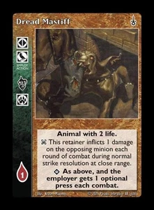 Dread Mastiff - Retainer - Vampire VTES - Picture 1 of 6