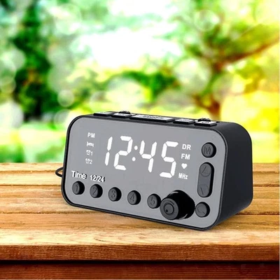 LED DAB + FM Digitaler Radiowecker Am Bett mit Snooze LCD Display - Bild 1 von 4
