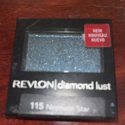 Revlon Luxurious Diamond Lust Eye Shadow #115 Neptune Star Blue Shimmer Glitter - Image 1 of 2