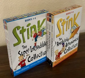 Stink Book Series 1-6 (Set 1-3 & Set 4-6) By Megan McDonald, Like New Paperbacks - Picture 1 of 4