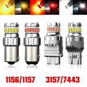 LED Turn Signal Light Bulb Anti Hyper Flash 3156/3157/7440/7443/1156/1157 - Picture 1 of 26