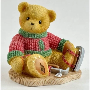 Cherished Teddies 546534 Cant Bear Cold Jerome Boy Suéter Patines Avon 1999 - Imagen 1 de 6