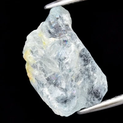 Aguamarina verde-azul natural áspera 10,39 quilates 16,7 x 11,5 mm, piedras preciosas Foto 1 de 4