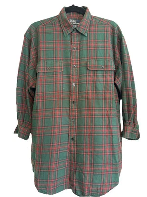 Polo Ralph Lauren tunic style shirt. Size Medium Oversized 3/4 Sleeve Green Red - Image 1 of 4