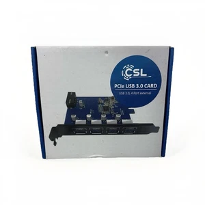 CSL PCIe USB 3.0 Erweiterungskarte – 4× USB-A Ports - Bild 1 von 2