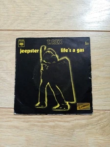 T. REX " JEEPSTER / LIFE'S A GAS" CBS ( FRANCE) 1971 - Picture 1 of 4