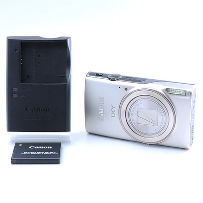 [Near MINT] Canon IXY 650 Silver PowerShot ELPH 360 HS SL Digital Camera #508018 - Image 1 of 4