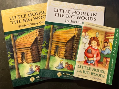 Little House: Book,  Student Guide, & Teacher Guide, Memoria Press (Lot of 3) - Image 1 of 4